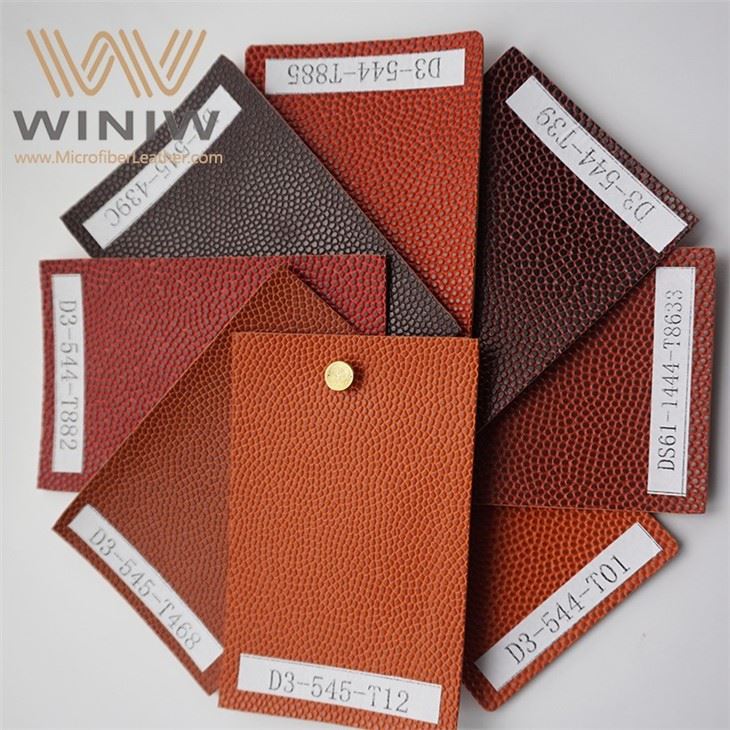 Synthetic Pu Leather For Basketball Material