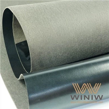 3,5 mm 4 mm tjockt PU syntetiskt bälteslädermaterial