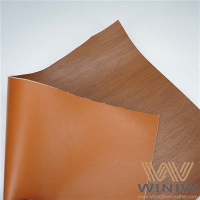 Burlywood färg läderimitation PVC-material för strandskor
