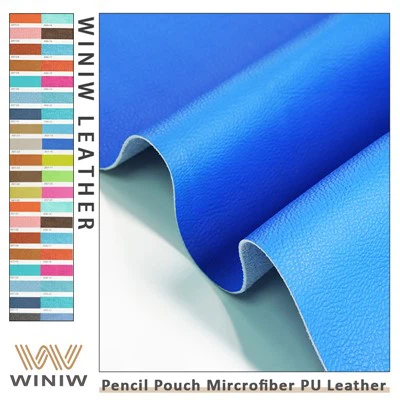 0. 6mm miljövänlighet Mikrofiber faux lädertygpenna