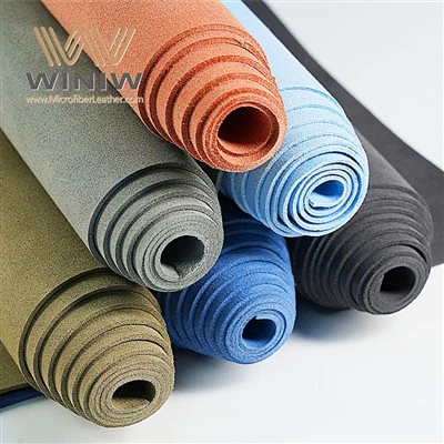 0,8 mm konstgjord mocka mikrofibertyg Ultramocka soffa Läder